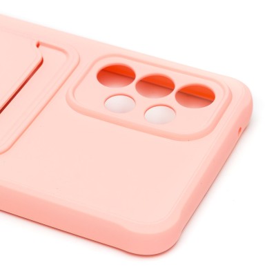 Чехол-накладка для Samsung A336 Galaxy A33 5G (светло-розовый) - SC304 с картхолдером Чехол-накладка для Samsung A336 Galaxy A33 5G (светло-розовый) - SC304 с картхолдером