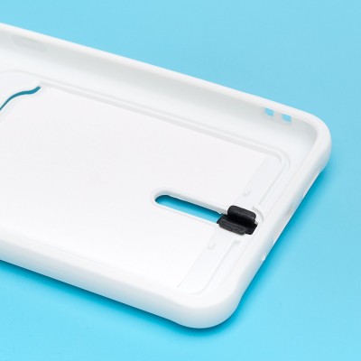 Чехол-накладка для Samsung A336 Galaxy A33 5G (белый) - SC304 с картхолдером