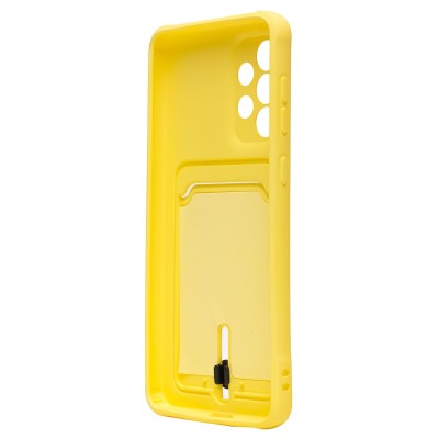 Чехол-накладка для Samsung A336 Galaxy A33 5G (желтый) - SC304 с картхолдером Чехол-накладка для Samsung A336 Galaxy A33 5G (желтый) - SC304 с картхолдером