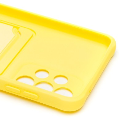 Чехол-накладка для Samsung A336 Galaxy A33 5G (желтый) - SC304 с картхолдером Чехол-накладка для Samsung A336 Galaxy A33 5G (желтый) - SC304 с картхолдером