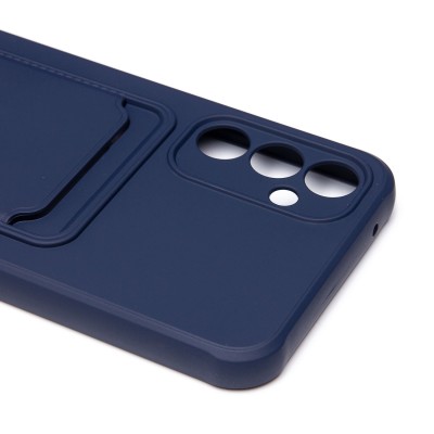 Чехол-накладка для Samsung A346 Galaxy A34 (темно-синий) - SC304 с картхолдером Чехол-накладка для Samsung A346 Galaxy A34 (темно-синий) - SC304 с картхолдером