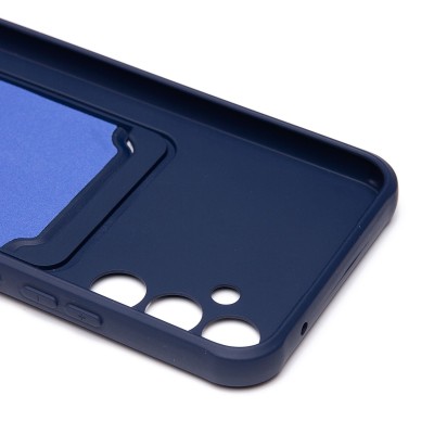 Чехол-накладка для Samsung A346 Galaxy A34 (темно-синий) - SC304 с картхолдером Чехол-накладка для Samsung A346 Galaxy A34 (темно-синий) - SC304 с картхолдером
