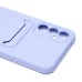 Чехол-накладка для Samsung A346 Galaxy A34 (светло-фиолетовый) - SC304 с картхолдером