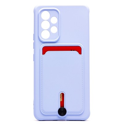 Чехол-накладка для Samsung A536 Galaxy A53 5G (светло-фиолетовый) - SC304 с картхолдером Чехол-накладка для Samsung A536 Galaxy A53 5G (светло-фиолетовый) - SC304 с картхолдером