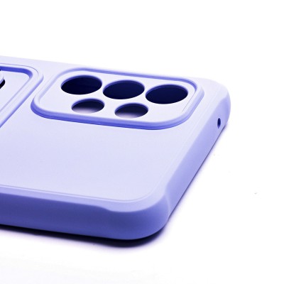 Чехол-накладка для Samsung A536 Galaxy A53 5G (светло-фиолетовый) - SC304 с картхолдером