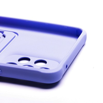 Чехол-накладка для Samsung A536 Galaxy A53 5G (светло-фиолетовый) - SC304 с картхолдером