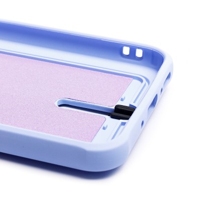 Чехол-накладка для Samsung A546 Galaxy A54 (светло-фиолетовый) - SC304 с картхолдером