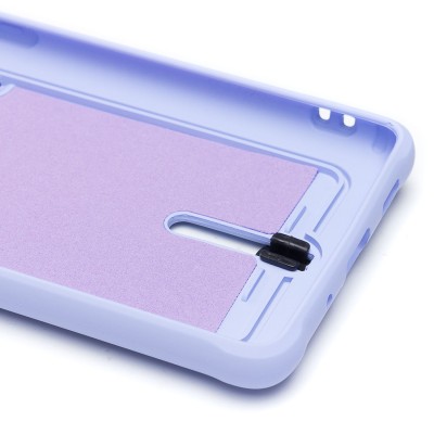 Чехол-накладка для Samsung G780 Galaxy S20FE (светло-фиолетовый) - SC304 с картхолдером