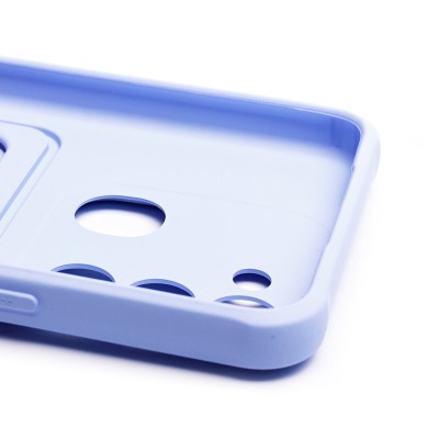 Чехол-накладка для Tecno Spark 8c (светло-фиолетовый) - SC304 с картхолдером