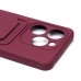 Чехол-накладка для Tecno Spark Go 2024 (бордовый) - SC304 с картхолдером