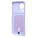 Чехол-накладка для Xiaomi 13 Lite (светло-фиолетовый) - SC304 с картхолдером