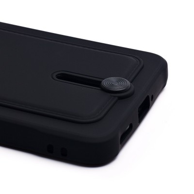 Чехол-накладка для Xiaomi 13T Pro (черный) - SC304 с картхолдером