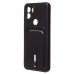 Чехол-накладка для Xiaomi Poco C50 (черный) - SC304 с картхолдером