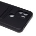 Чехол-накладка для Xiaomi Poco C50 (черный) - SC304 с картхолдером