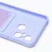 Чехол-накладка для Xiaomi Poco C55 (темно-фиолетовый) - SC304 с картхолдером