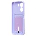 Чехол-накладка для Xiaomi Poco C65 (светло-фиолетовый) - SC304 с картхолдером Чехол-накладка для Xiaomi Poco C65 (светло-фиолетовый) - SC304 с картхолдером