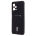 Чехол-накладка для Xiaomi Poco X5 (черный) - SC304 с картхолдером