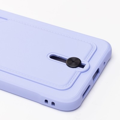 Чехол-накладка для Xiaomi Redmi 10C (темно-фиолетовый) - SC304 с картхолдером