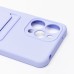 Чехол-накладка для Xiaomi Redmi 12 (темно-фиолетовый) - SC304 с картхолдером
