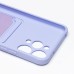 Чехол-накладка для Xiaomi Redmi 12 (светло-фиолетовый) - SC304 с картхолдером