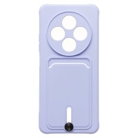 Чехол-накладка для Xiaomi Poco C75 4G (светло-фиолетовый) - SC304 с картхолдером Чехол-накладка для Xiaomi Poco C75 4G (светло-фиолетовый) - SC304 с картхолдером