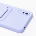 Чехол-накладка для Xiaomi Redmi 9A (темно-фиолетовый) - SC304 с картхолдером