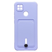 Чехол-накладка для Xiaomi Redmi 9C (темно-фиолетовый) - SC304 с картхолдером