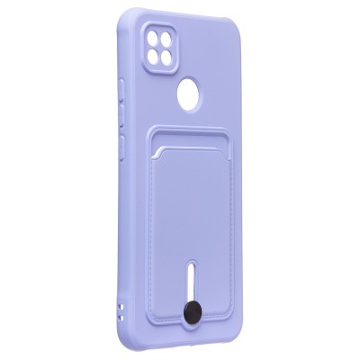Чехол-накладка для Xiaomi Redmi 9C (темно-фиолетовый) - SC304 с картхолдером