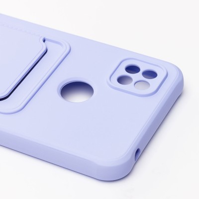 Чехол-накладка для Xiaomi Redmi 9C (темно-фиолетовый) - SC304 с картхолдером