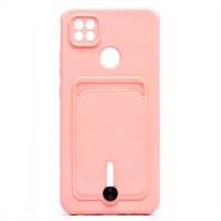 Чехол-накладка для Xiaomi Redmi 9C (светло-розовый) - SC304 с картхолдером