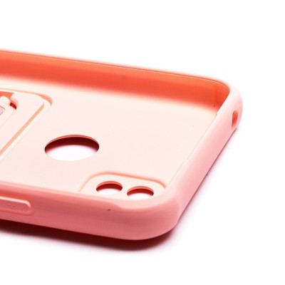 Чехол-накладка для Xiaomi Redmi 9C (светло-розовый) - SC304 с картхолдером