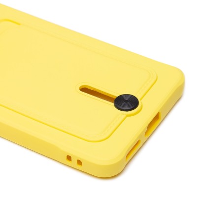 Чехол-накладка для Xiaomi Redmi Note 11 Pro 5G Global (желтый) - SC304 с картхолдером