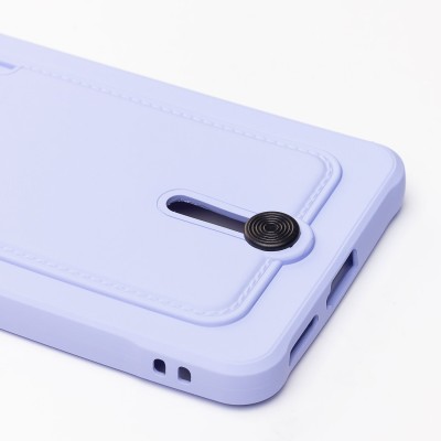 Чехол-накладка для Xiaomi Redmi Note 11 Pro 5G CN (темно-фиолетовый) - SC304 с картхолдером