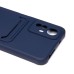 Чехол-накладка для Xiaomi Redmi Note 12S (темно-синий) - SC304 с картхолдером
