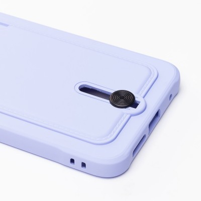 Чехол-накладка для Xiaomi Redmi Note 12S (темно-фиолетовый) - SC304 с картхолдером