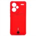 Чехол-накладка для Xiaomi Redmi Note 13 Pro+ (красный) - SC304 с картхолдером