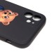Чехол-накладка для Apple iPhone 12 - (003) (черный) - SC307