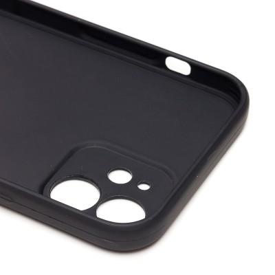 Чехол-накладка для Apple iPhone 12 - (003) (черный) - SC307