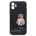 Чехол-накладка для Apple iPhone 12 - (005) (черный) - SC307