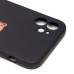 Чехол-накладка для Apple iPhone 12 - (005) (черный) - SC307