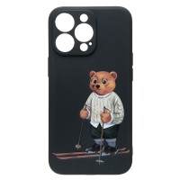 Чехол-накладка для Apple iPhone 13 Pro - (005) (черный) - SC307