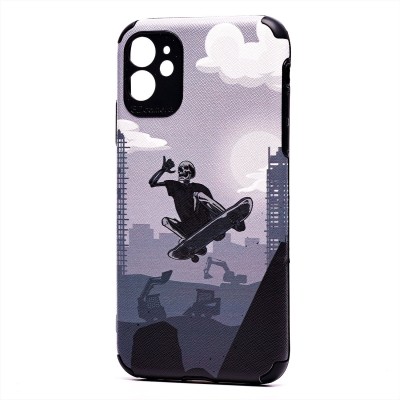 Чехол-накладка для Apple iPhone 11 - (001) (черный) - SC310