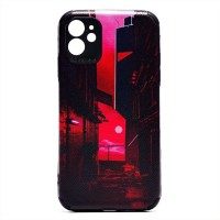 Чехол-накладка для Apple iPhone 11 - (005) (черный) - SC310
