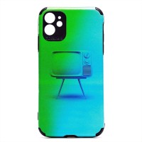 Чехол-накладка для Apple iPhone 11 - (008) (черный) - SC310