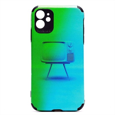 Чехол-накладка для Apple iPhone 11 - (008) (черный) - SC310