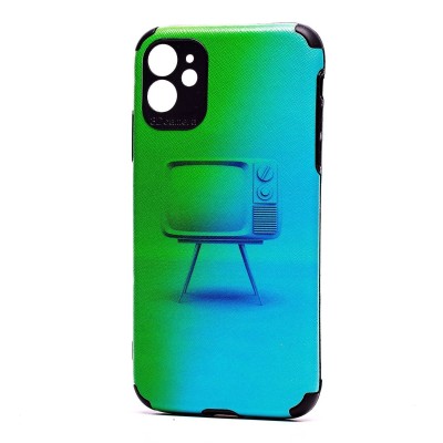 Чехол-накладка для Apple iPhone 11 - (008) (черный) - SC310