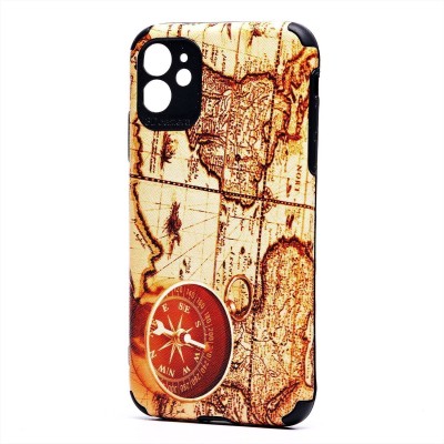 Чехол-накладка для Apple iPhone 11 - (010) (черный) - SC310