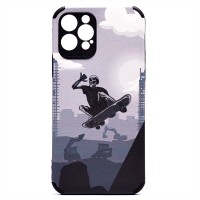 Чехол-накладка для Apple iPhone 12 Pro - (001) (черный) - SC310