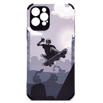 Чехол-накладка для Apple iPhone 12 Pro - (001) (черный) - SC310