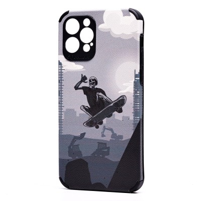 Чехол-накладка для Apple iPhone 12 Pro - (001) (черный) - SC310